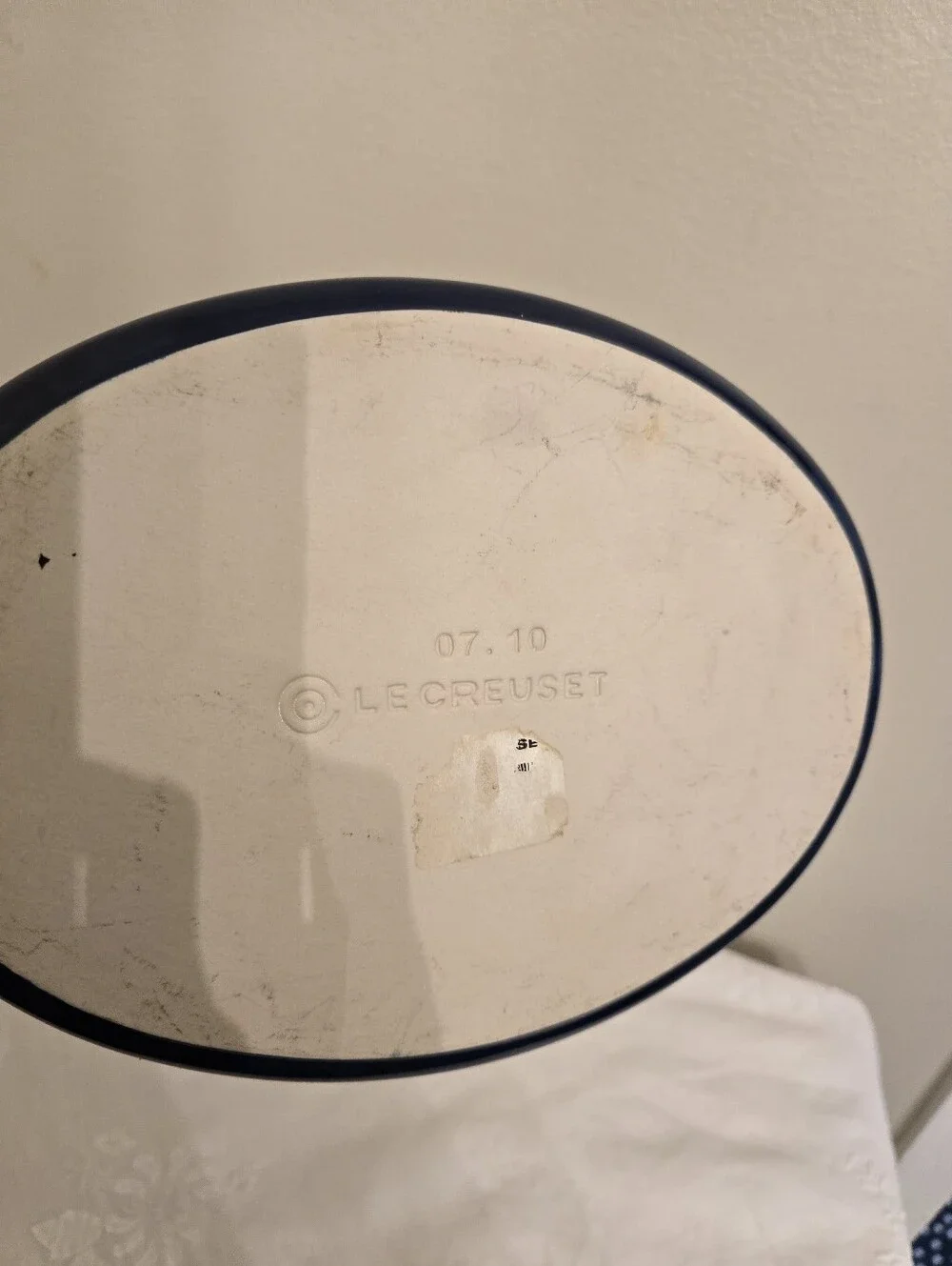 Le Creuset Stoneware Oval Baker In Cobalt